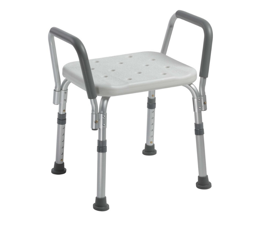 Shower Chair — Handles, No Backrest