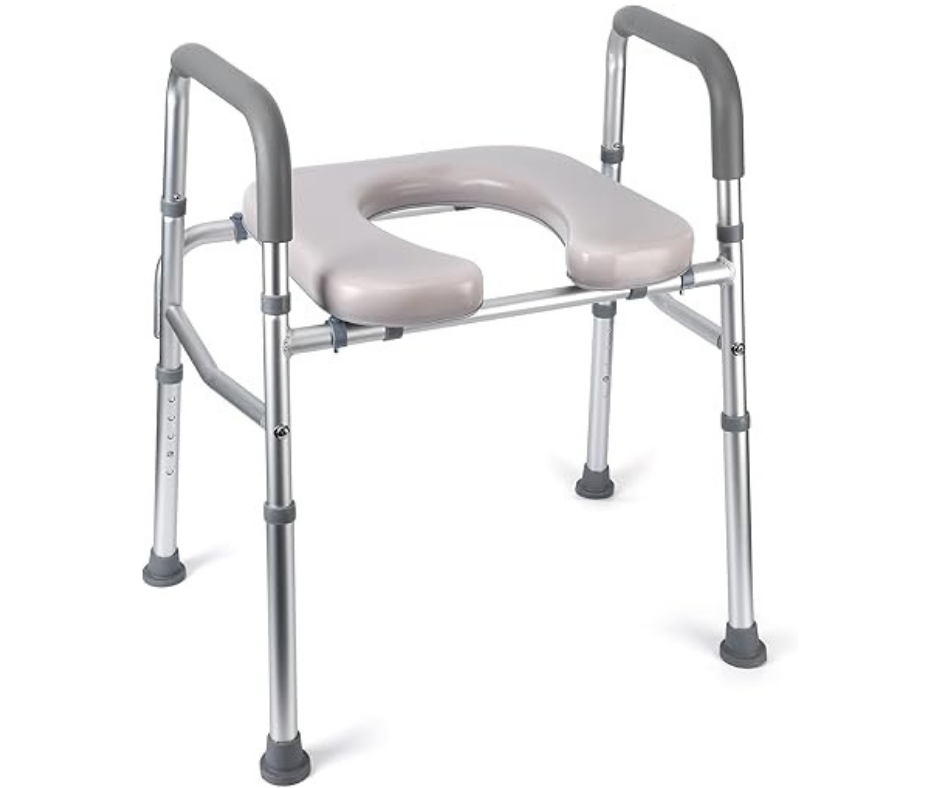 Over-Toilet Commode Chair