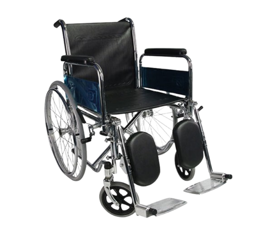 Manual Wheelchair 18" Foot Elevation