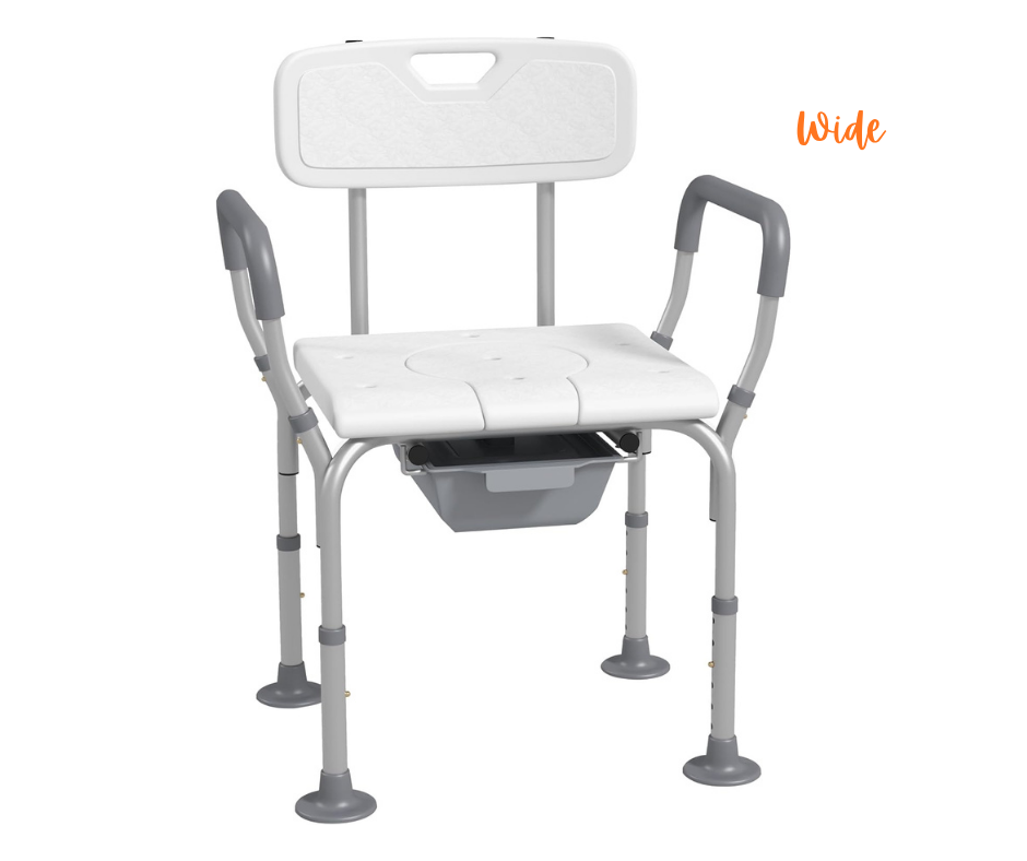 Shower Chair/Commode — Backrest